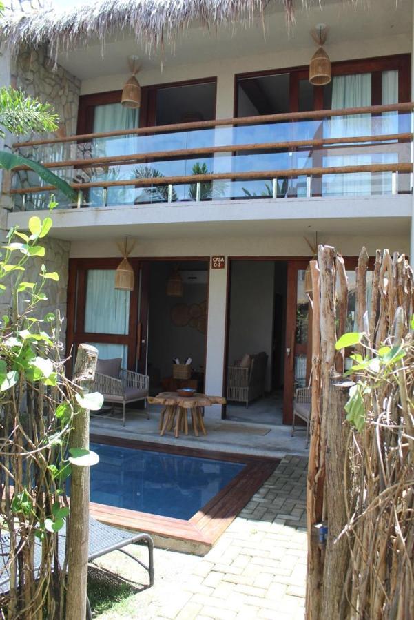Casa De Luxo Na Praia Do Patacho - Cond. Azulu, Casa 04 Villa Pôrto de Pedras Dış mekan fotoğraf