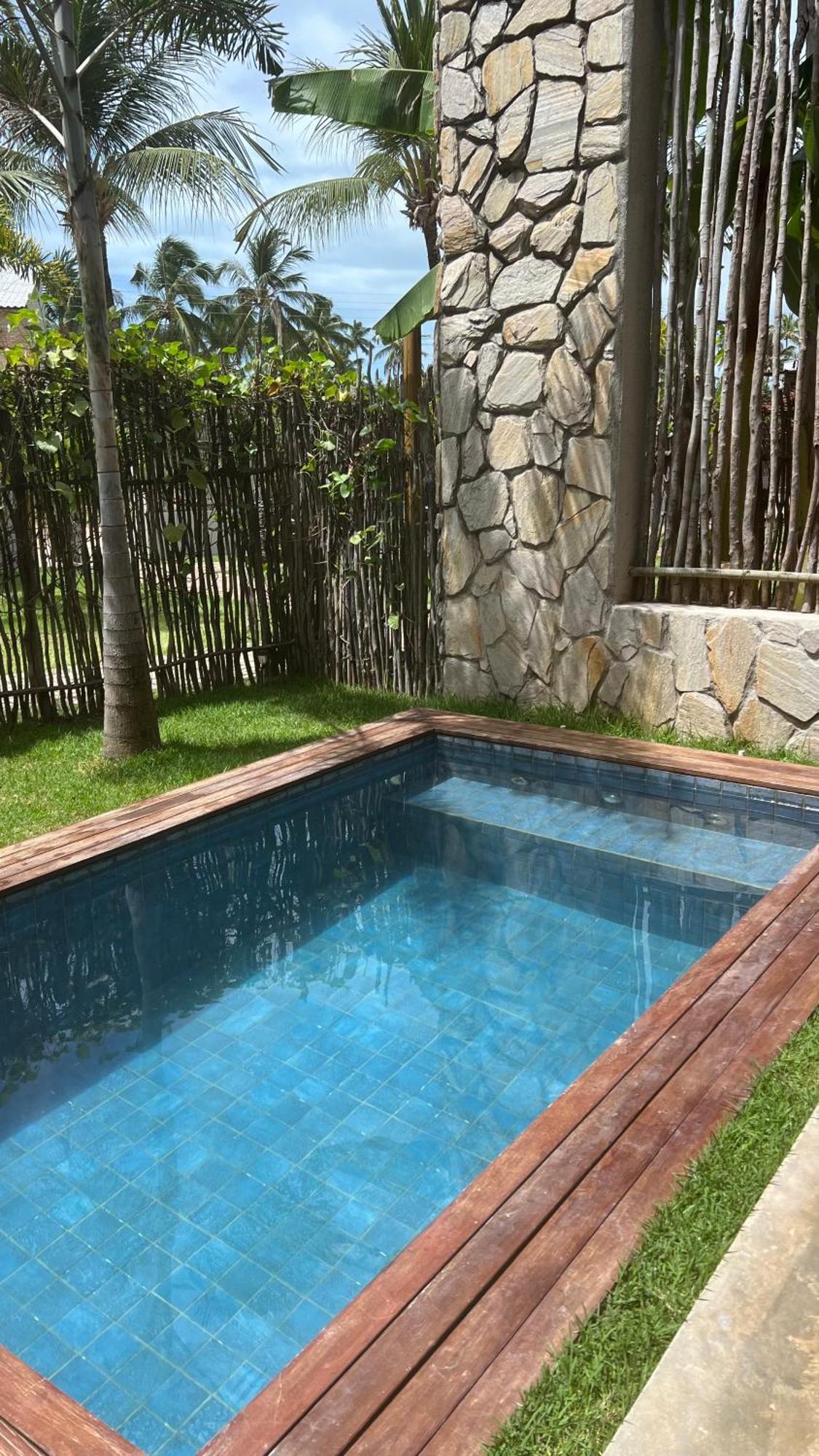 Casa De Luxo Na Praia Do Patacho - Cond. Azulu, Casa 04 Villa Pôrto de Pedras Dış mekan fotoğraf